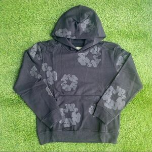 Men's Black Graphic Hoodie